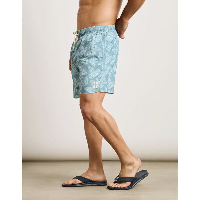 Bañador Regular Azul - Lisa