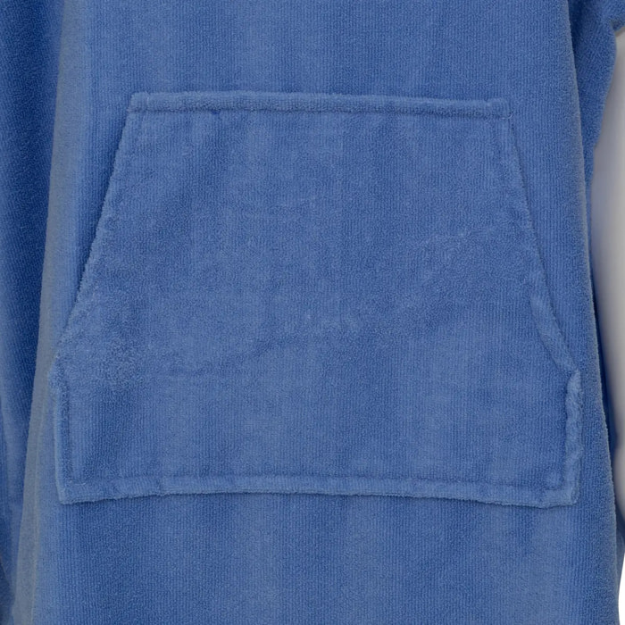 Poncho de plage "Azul" bleu 80x100cm
