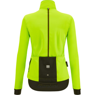 Vega Multi - Giubbino Donna Con Cappuccio - Lime - Donna