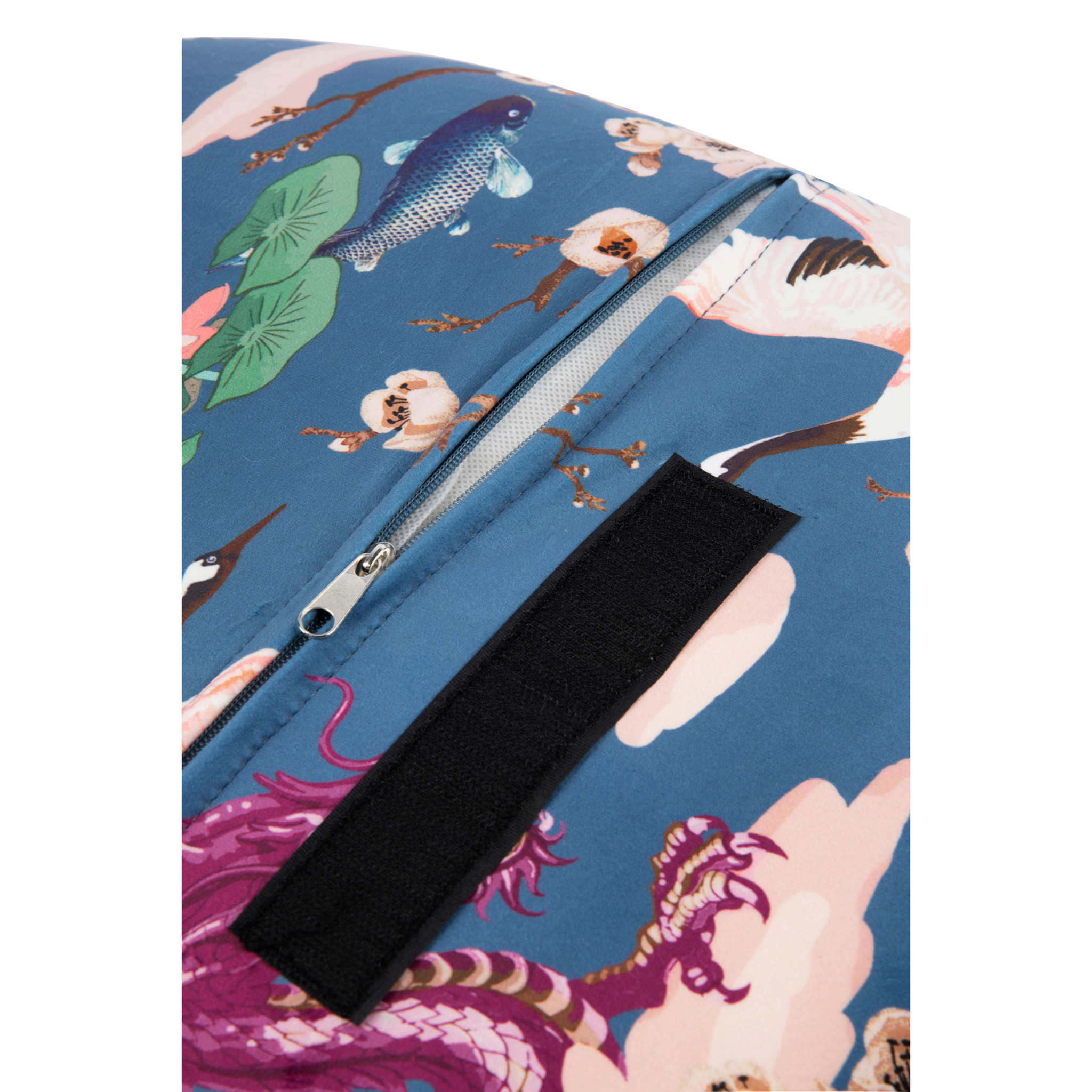 Poltrona Excelsa Fuji in poliestere e multistrato 70,5x65x83 cm multicolore