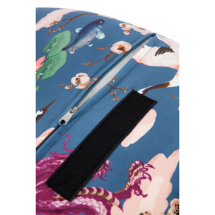 Poltrona Excelsa Fuji in poliestere e multistrato 70,5x65x83 cm multicolore