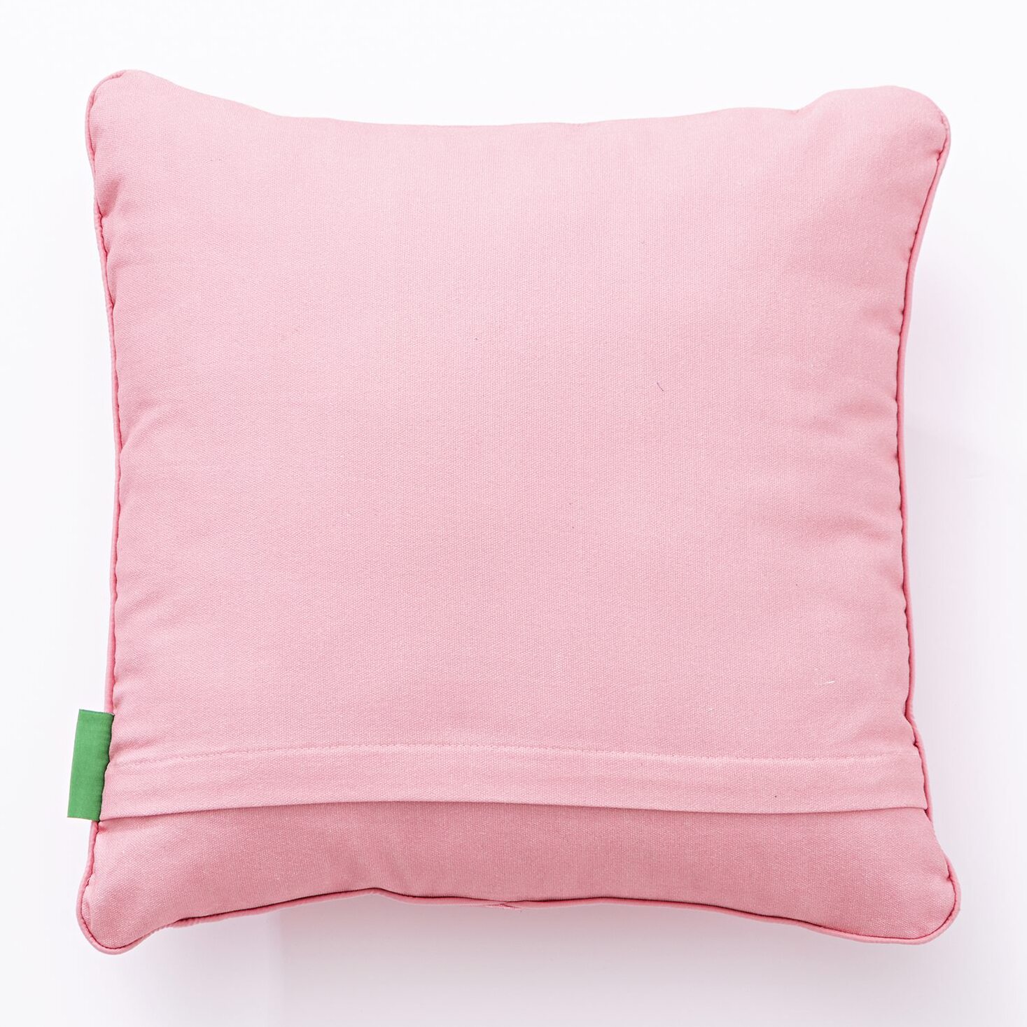 Cojin 40x40cm relleno 300gr poliester 100% algodon canvas 300gsm conejo rosa benetton