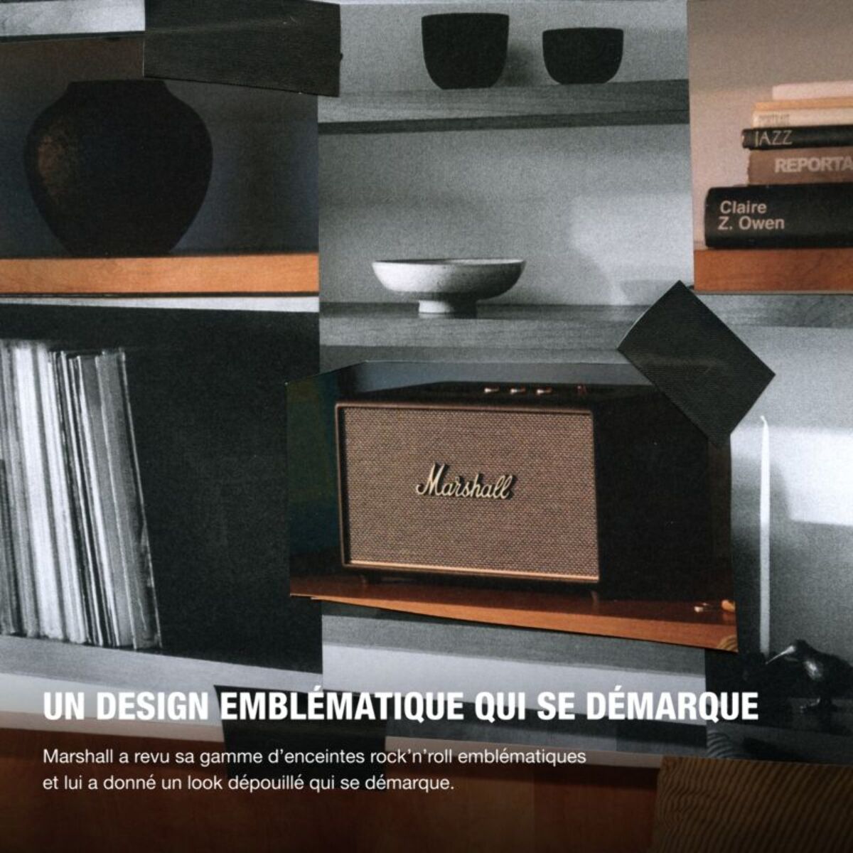 Enceinte résidentielle MARSHALL Stanmore III Noir