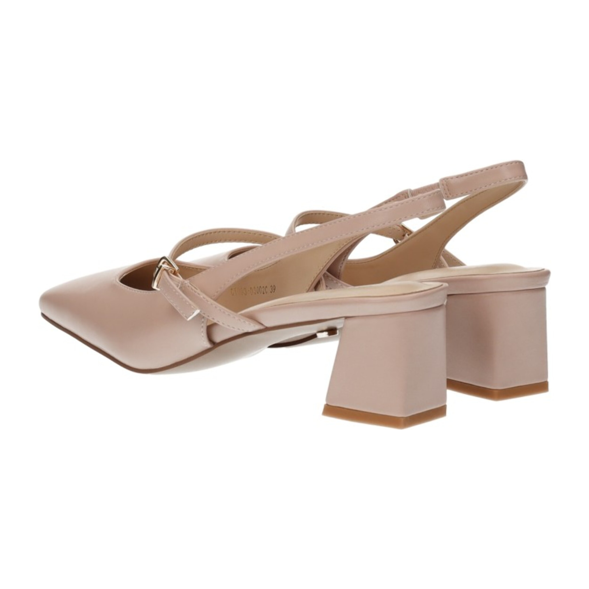 Décolleté sling back Donna Tata Italia Beige
