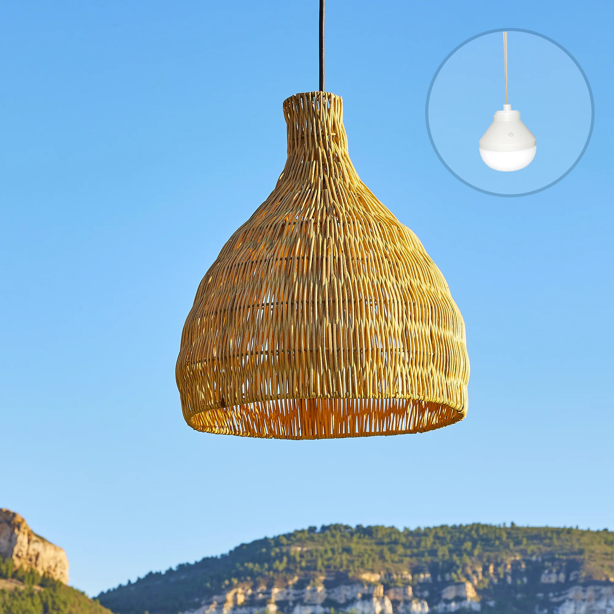Suspension sans fil BELLA RGB H38CM