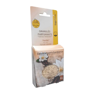 Sachets de granulés de parfum pour aspirateur à la vanille TopFilter