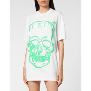 PHILIPP PLEIN T-Shirt Round Neck SKULL AND PLEIN