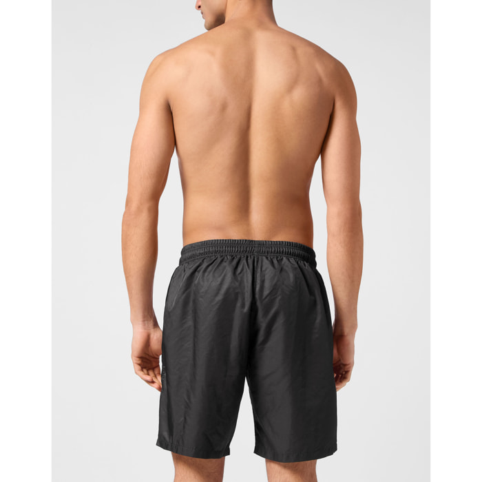 PHILIPP PLEIN Swim Trunks SKELETON