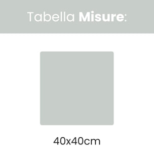 Intrecci – Set 6 tovaglioli in puro cotone 40x40 cm