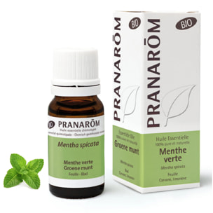 Pranarom - Huile Essentielle de Menthe verte - Bio - 10 ml