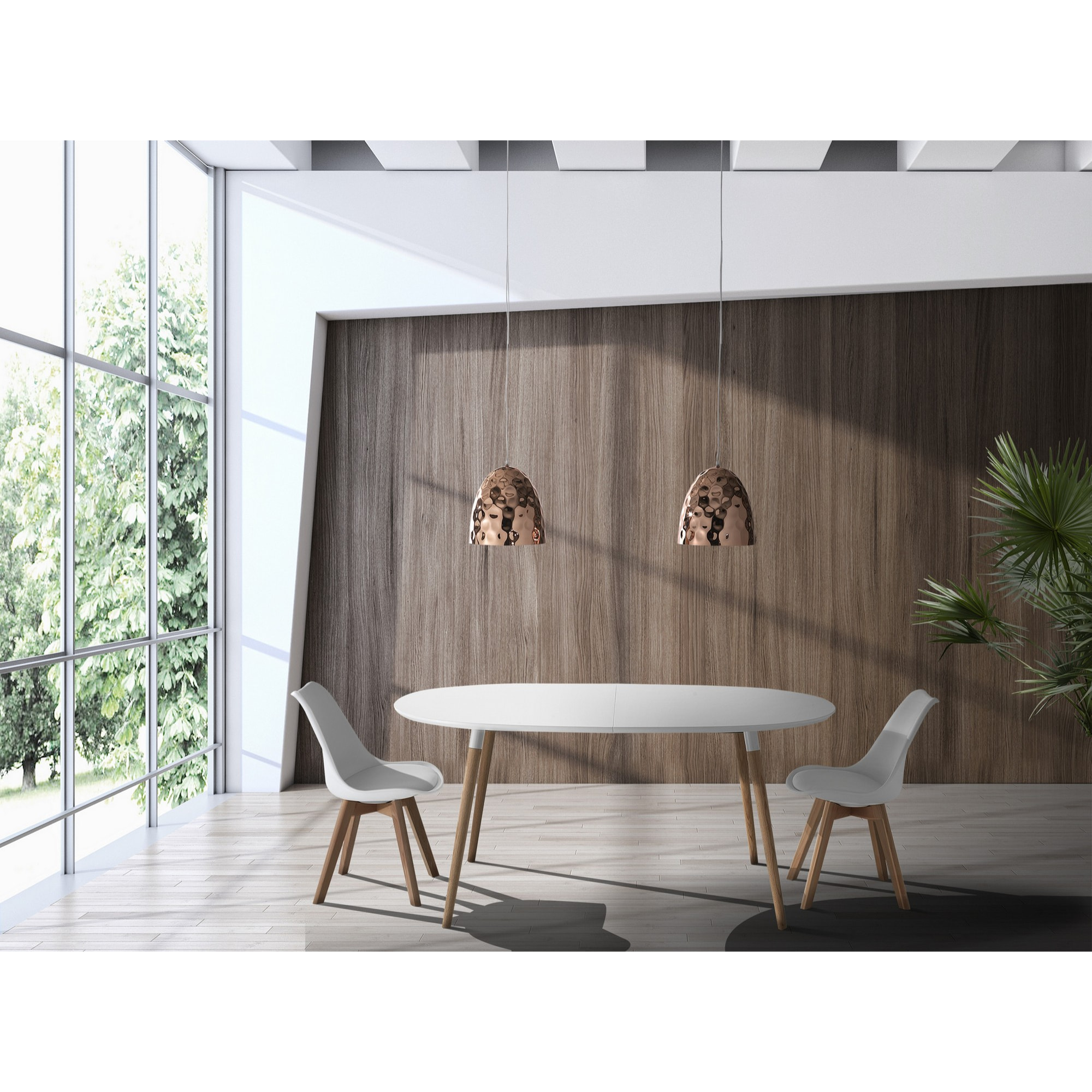 Tomasucci table EGO WOOD Blanc