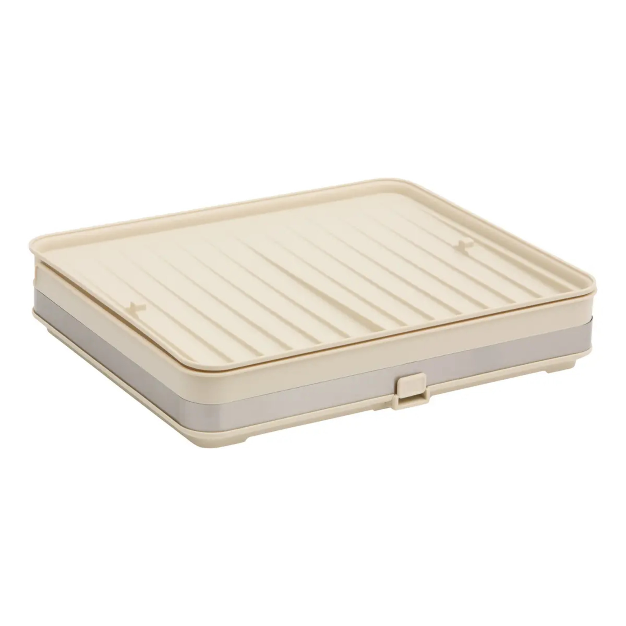 Égouttoir extensible 1 niveau Essentiels beige
