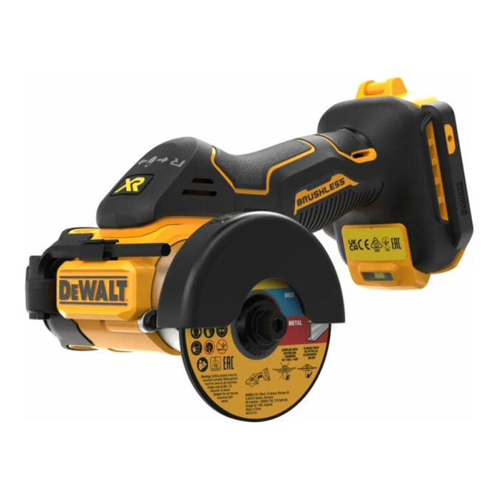 Meuleuse multi-matériaux DEWALT Ø 76mm - 18V - Sans batterie, ni chargeur - DCS438N-XJ