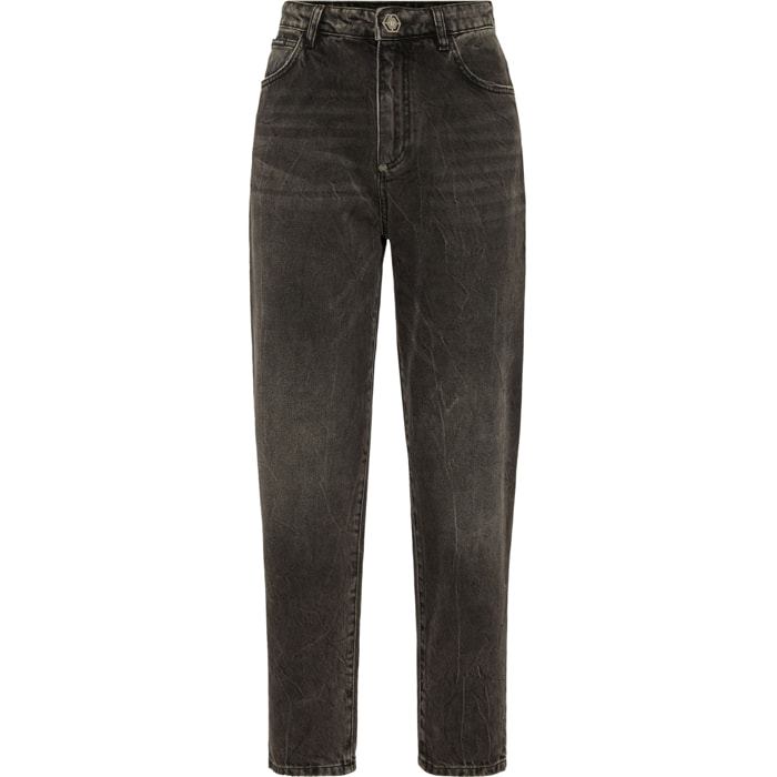 PHILIPP PLEIN Mom Fit LOGO