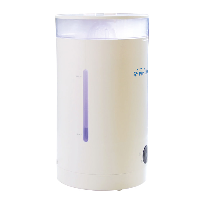 Humidificador ultrasónico de 27W vapor templado o frio para pequeñas superficies HYDRO 9 PURLINE