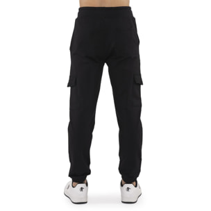 Pantalón cargo de hombre con pequeño logo "Basic"