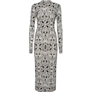 PHILIPP PLEIN Long Dress GOTHIC PLEIN