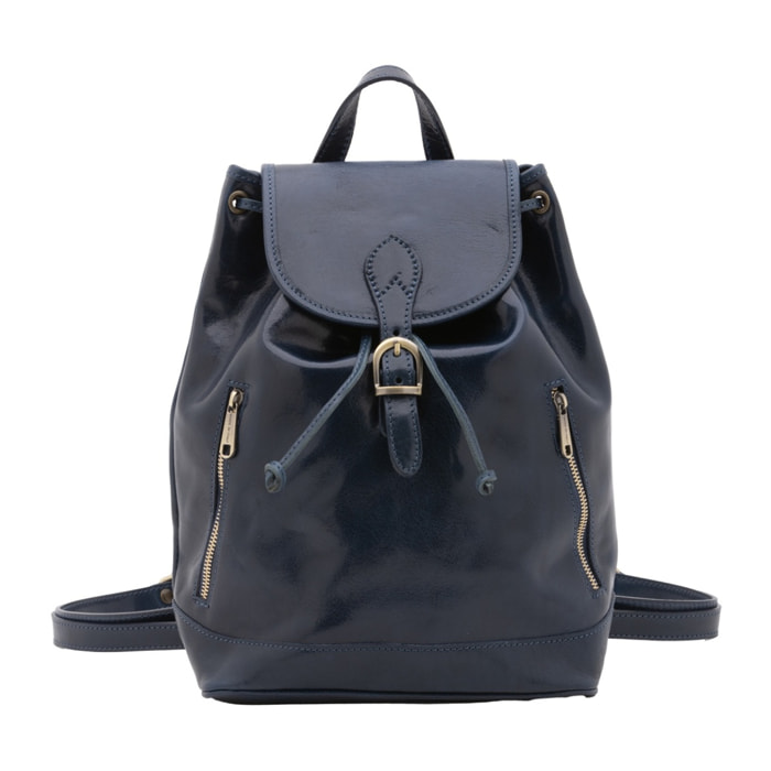Borsa a spalla da donna - Modello False - 100% pelle artigianale - 25.0 x 32.0 x 14.0 cm