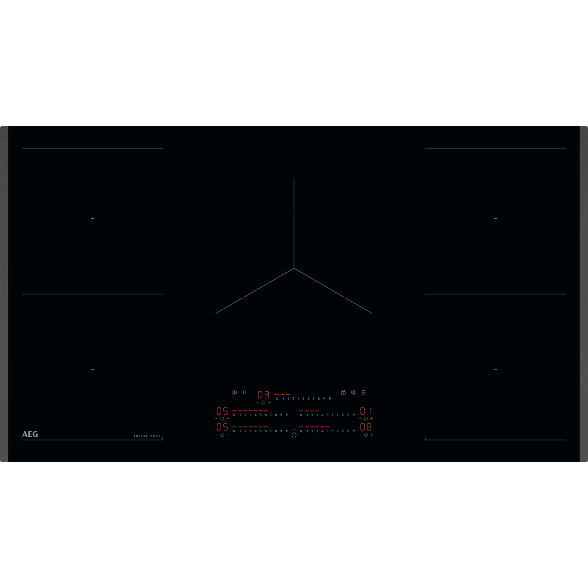 AEG Placa de inducción Serie 6000 MultiBridge de 90 cm TK95IN00FB