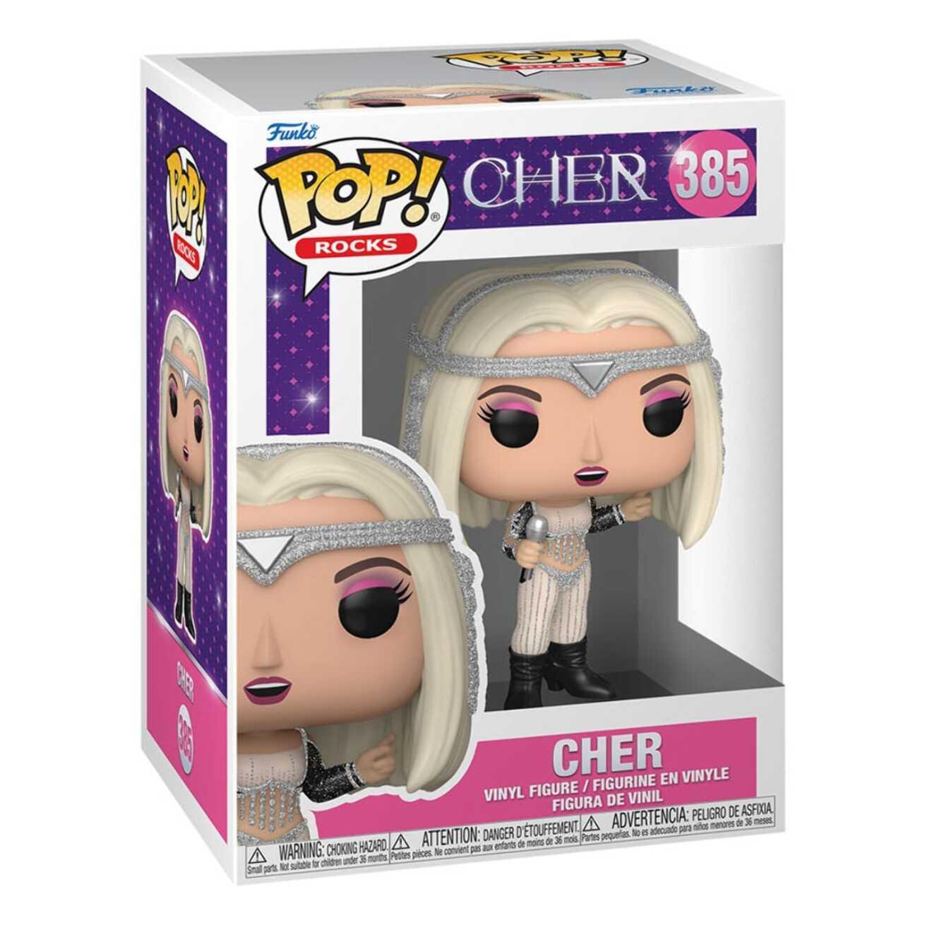 Cher Pop! Rocks Vinile Figura Living Proof 9 Cm Funko