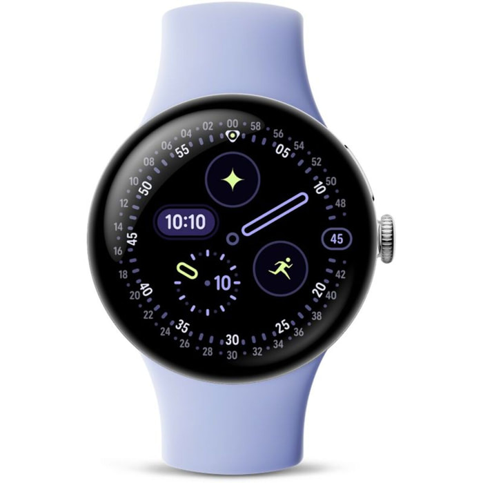 Montre connectée GOOGLE Pixel Watch 4 41mm Argent/Iris 4G