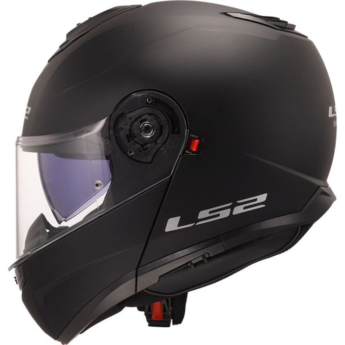 CASCO MOTO MODULAR LS2 FF908 STROBE II MATT BLACK (E22.06)