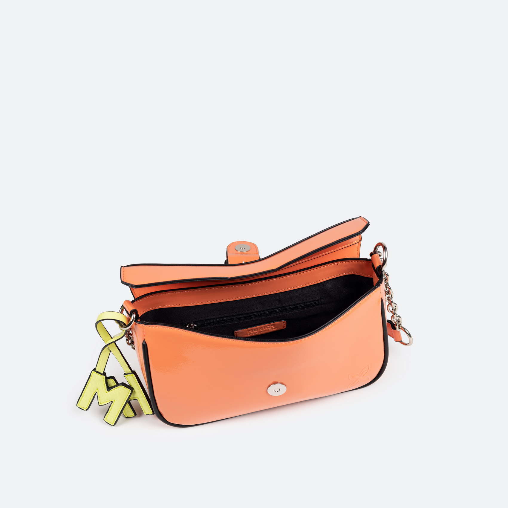 BOLSO MH CROSSBODY BAGUETTE C/ORANGE