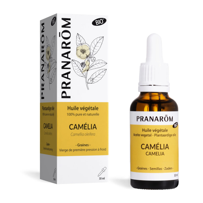 Pranarom - Huile Végétale de Camélia - Bio - 30 ml