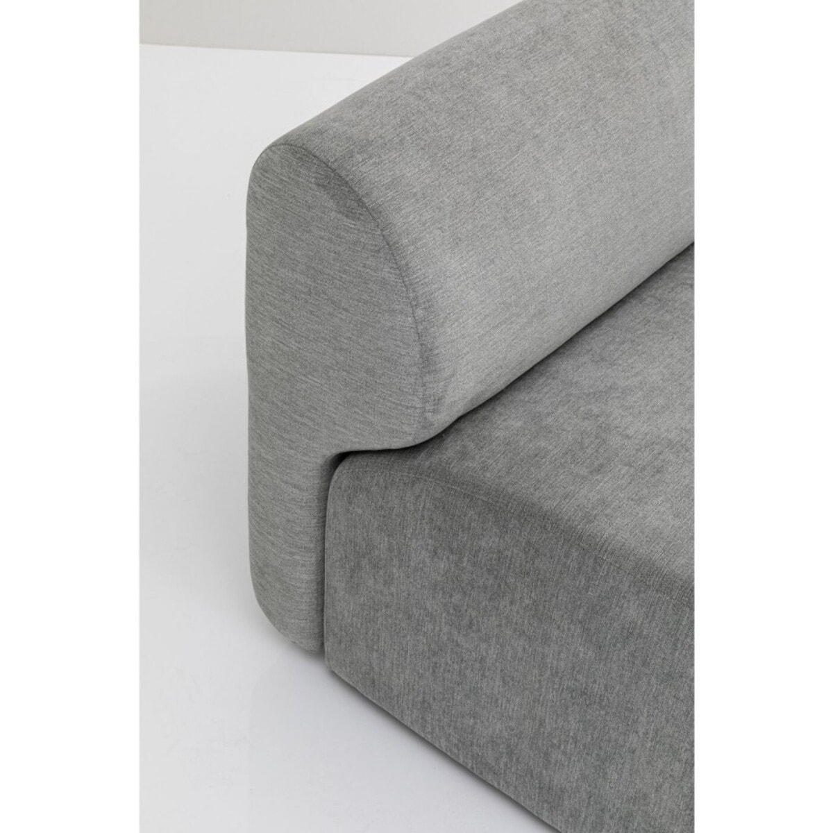 Assise d'angle canapé Lucca gris Kare Design