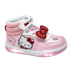 Zapatilla deportiva infantil suela ligera con luces "Minnie"