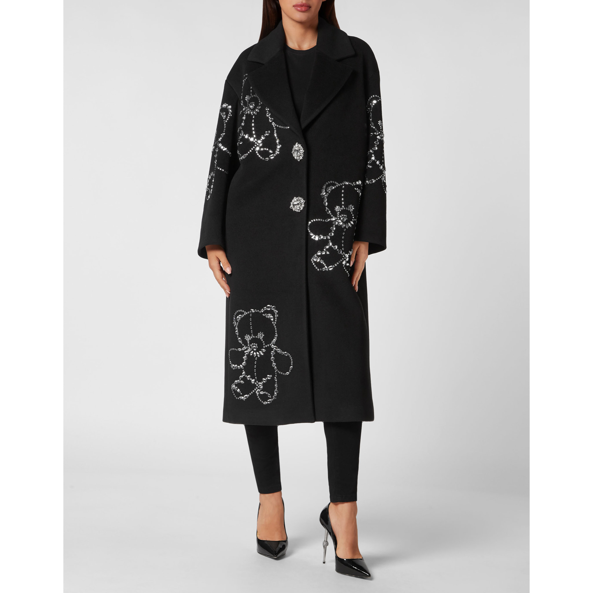PHILIPP PLEIN COAT LONG TEDDY