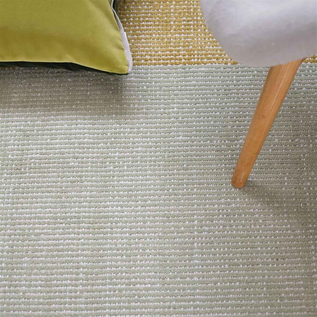 Tapis salon et chambre fait à la main en viscose motif abstrait YOKA