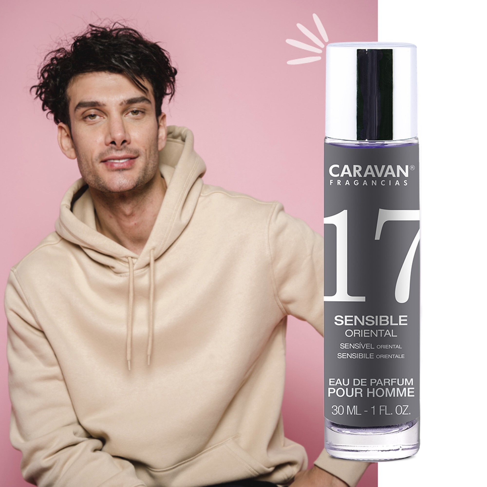 Set caravan perfume de hombre nº17 150ml+30ml