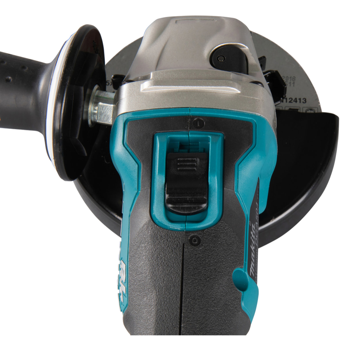 Meuleuse Ø 125 mm 18 V Li-Ion -MAKITA - avec 2 batteries 4Ah 18V - chargeur - MAKPAC - DGA504RMJ