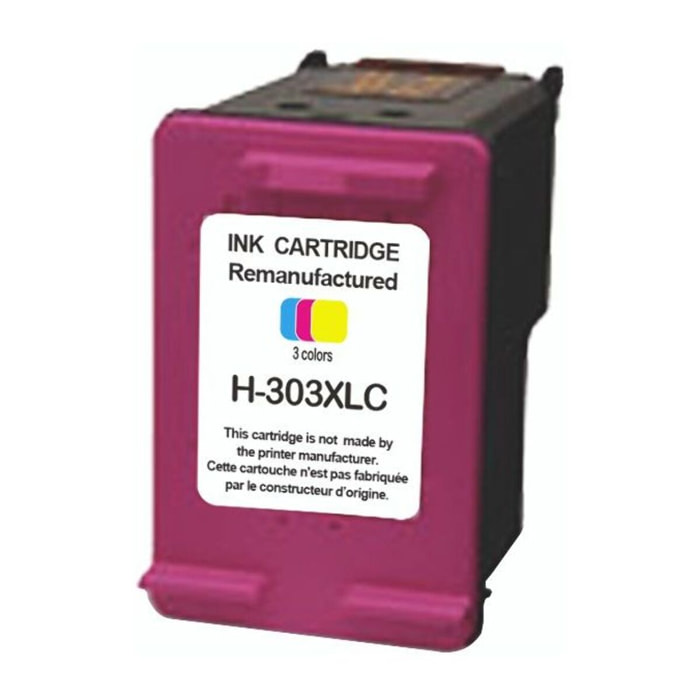 Cartouche d'encre ESSENTIELB Compatible H303 XL Haute Capacité 3 Couleurs