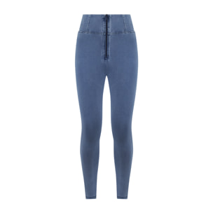 Jeggings push up WR.UP® curvy vita alta con zip gamba skinny