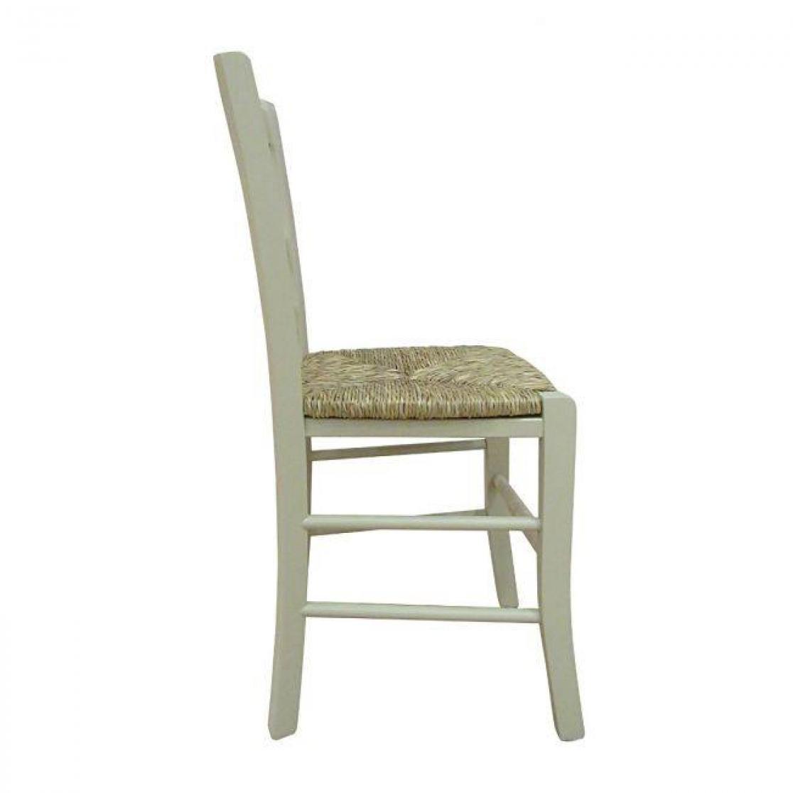 Sedia classica in legno, per sala da pranzo, cucina o salotto, Made in Italy, cm 45x47h88, Seduta h cm 46, colore Sabbia