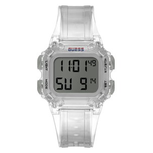 Reloj Guess GW0270G1 Hombre Digital Cuarzo con Correa de Silicona