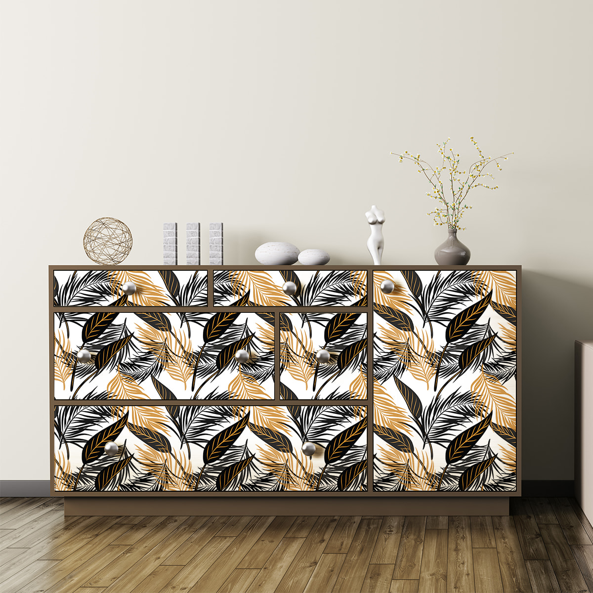 Sticker meuble tropical carrasco 40 x 60 cm