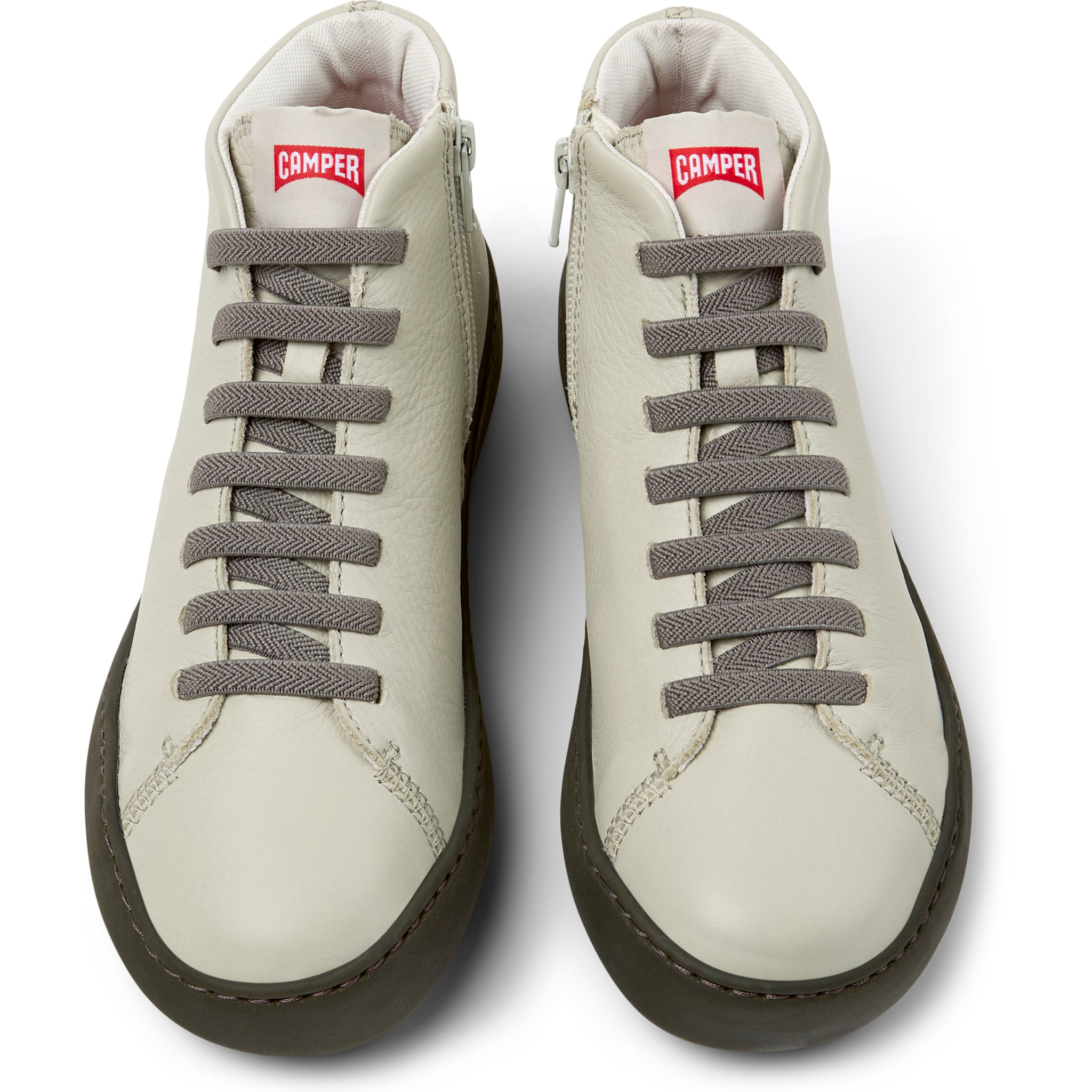 Zapatillas - CAMPER Peu Touring - Beige - Cuero liso