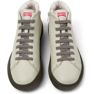 Zapatillas - CAMPER Peu Touring - Beige - Cuero liso