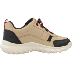 Zapatillas Niño de la marca GEOX  modelo J SIMBYOS BOY B ABX MARRON CLARO