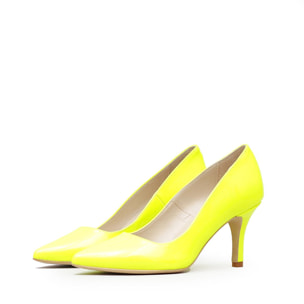 DECOLLETE' CHOCOLA' FLUO GIALLO