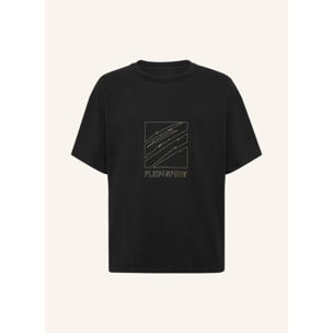 PLEIN SPORT Camiseta Cuello Redondo Ss SCRATCH
