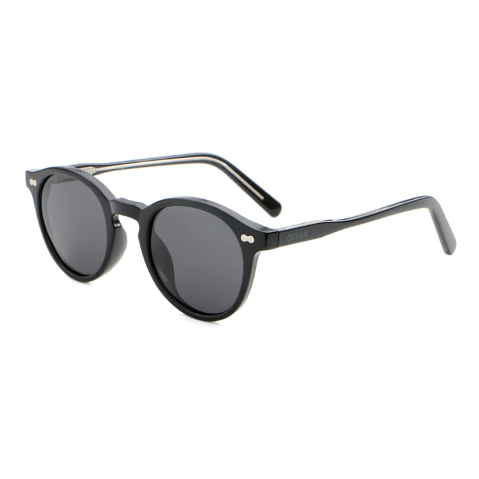 Gafas de sol OCEAN BOWIE - Negro brillante / Ahumada