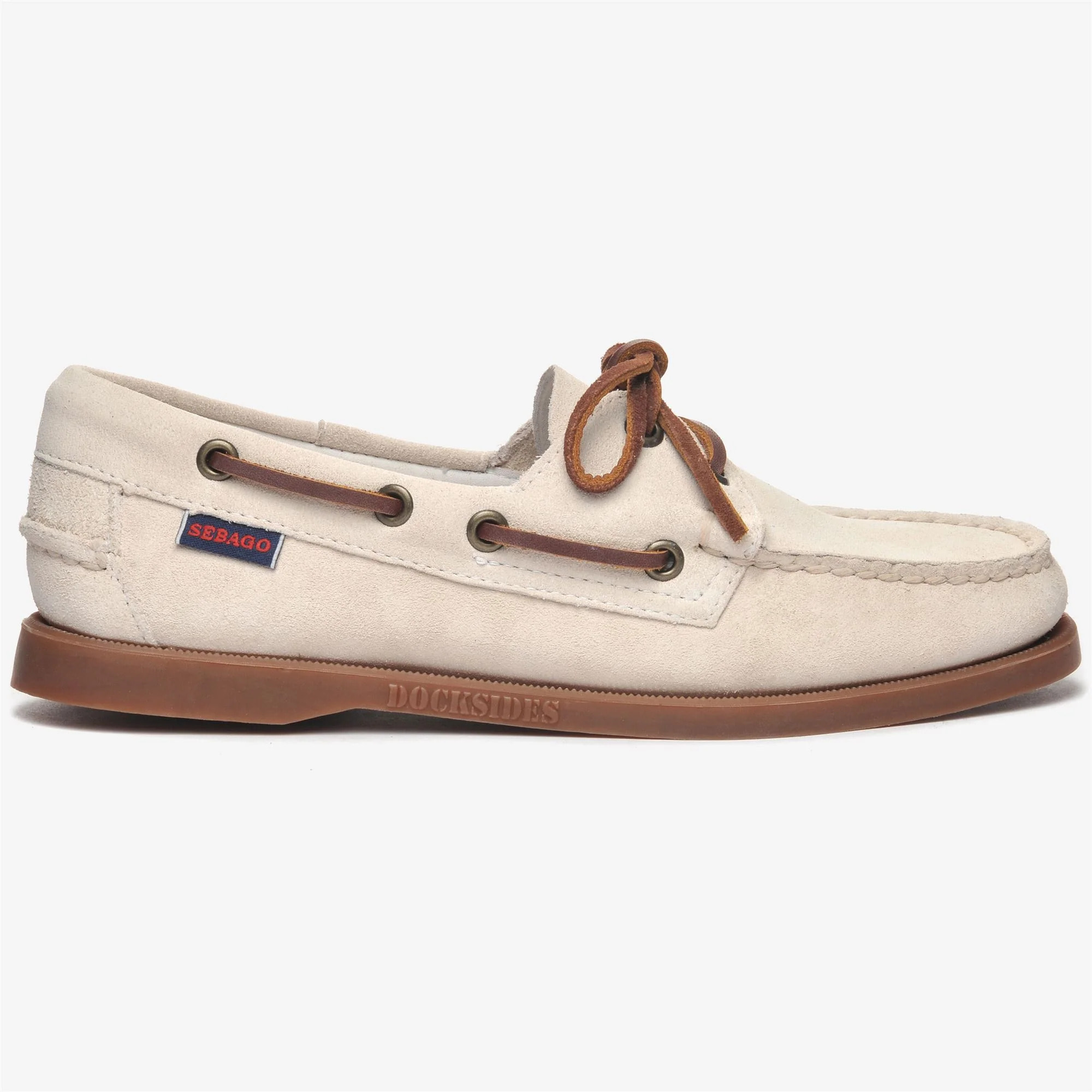 Sebago - Docksides Donna Beige - Portland Flesh Out Woman
