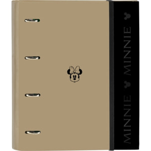 Carpeta 4 anillas 35mm c/recambio minnie mouse premium