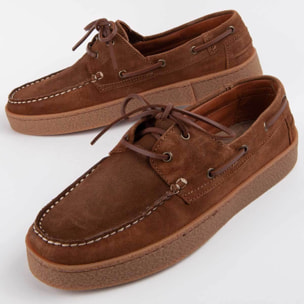 Náutico De Piel - Marron