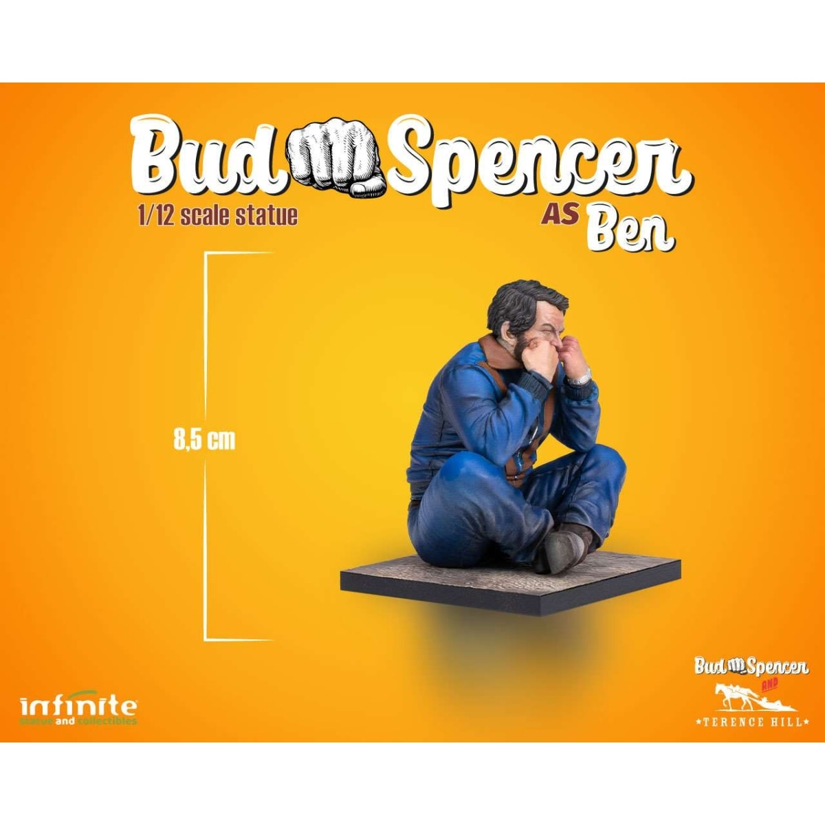 Bud Spencer As Ben 1/12 Statua Statua Infinite Statua