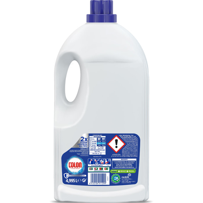 Colon Gel Activo Detergente para la lavadora 74 lavados + 50% gratis - 111 lavados